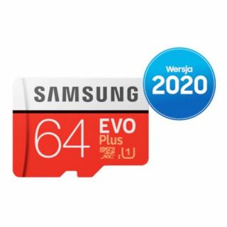 Karta pamięci microSDXC Samsung EVO Plus 64GB