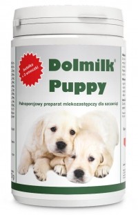 Dolfos DOLMILK PUPPY 300G Preparat mlekozastępczy - mleko - dla szczeniąt (z butelką i smoczkami)