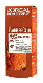 Loreal Men Expert Barber Club Olejek Do Długiej Brody I Skóry 30ml
