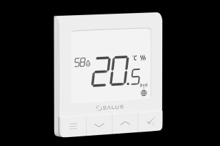 SALUS SQ610 QUANTUM Podtynkowy regulator temperatury z  z czujnikiem wilgoci 230V 615302601