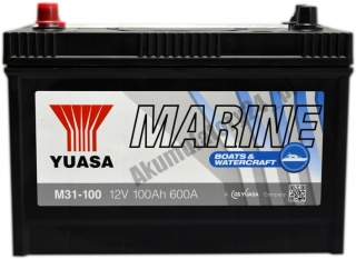 YUASA MARINE M31-100 12V 100Ah 600A L+