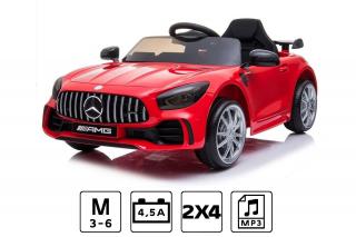 Mercedes GTR Czerwony Samochód na akumulator dla dziecka