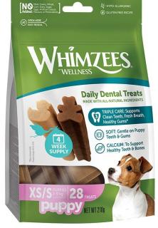 Whimzees Przysmak ToothBrush Puppy dentystyczny dla szczeniaka rozm. XS/S op. 28szt.