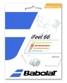 Naciąg do badmintona BABOLAT iFeel 66 - biały