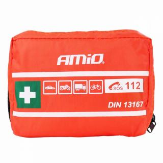 Apteczka samochodowa pierwszej pomocy DIN 13167 mini AMIO-01692