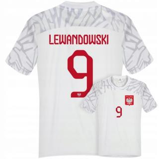 POLSKA LEWANDOWSKI 9 Koszulka Piłkarska Dziecięca