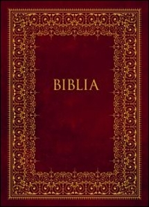 Biblia podróżna - bordowa