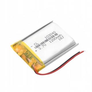 Bateria Akumulator Li-Poly 1200mAh 3.7V 103040