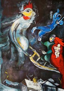 Latający koń - Marc Chagall