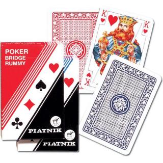 Piatnik Karty Poker - Brydż pojedyncza talia 19712