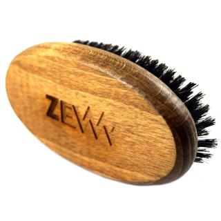 Szczotka / Kartacz do brody z naturalnym włosiem z dzika - Zew