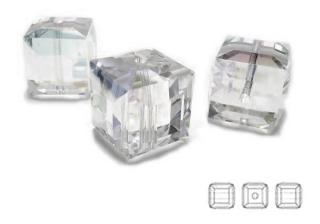 5601 Swarovski Cube 10mm Crystal