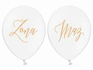 Zestaw balonów MĄŻ i ŻONA - 2 szt.Balony ślubne