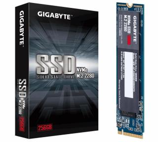 Dysk SSD GIGABYTE M.2 2280″ 256 GB PCIe NVMe 3.0 x4 1700MB/s 1100MS/s