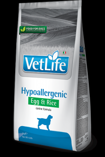 Farmina Vet Life Hypoallergenic  Egg  Rice 2 KG