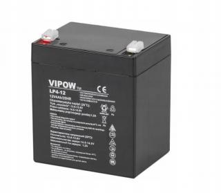 Akumulator żelowy VIPOW 12V 4.0Ah (BAT0210)