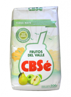 Cbse Frutos Del Valle smak jabłko gruszka 500g - Yerba Mate