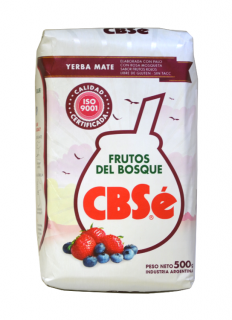 Frutos Del Bosque smak truskawka borówka 500g - Yerba Mate