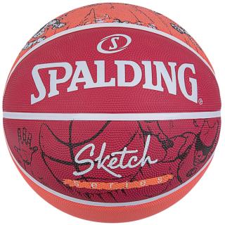 Piłka do koszykówki Spalding Street Sketch Dribble czerwona r. 7 >> Szybka wysyłka >> Zwrot do 30 dni >> NIE CZEKAJ!