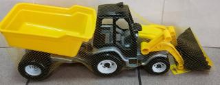 Zabawka traktor z przyczepą dla dzieci 0138