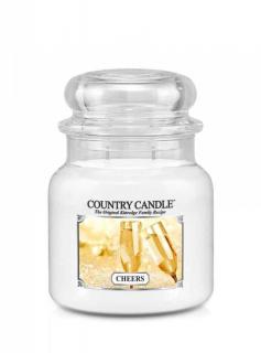 Country Candle - Cheers - Średni słoik (453g) 2 knoty