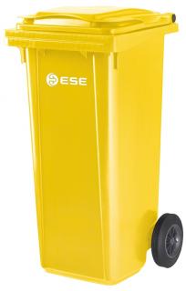 Pojemnik na odpady 120l ESE Żółty