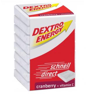 DEXTRO Energy glukoza żurawina