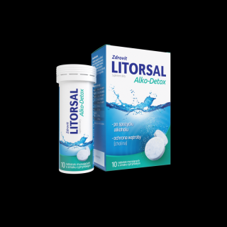 Zdrovit Litorsal Alko-Detox 10 tabletek musujących  (elektrolity)