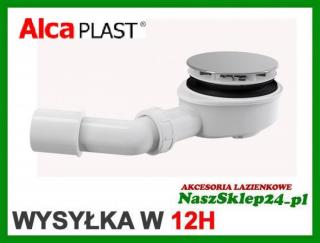 ALCA PLAST SYFON 90mm BRODZIKOWY-Do Brodzika NISKI 6 cm.