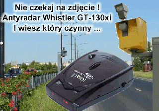 Antyradar Whistler GT-130xi  Ka Narrow