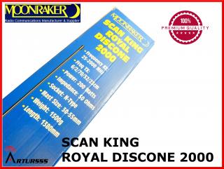 Moonraker SKAN KING Royal DISCONE BAZOWA25-2000Mhz