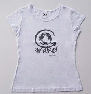 T-shirt damski - Go  Make