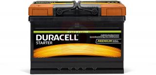 Akumulator Duracell Starter 72Ah 700A L+
