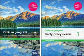 [Zestaw] Oblicza geografii 1 Podręcznik Zakres podstawowy + Oblicza geografii 1 Karty pracy ucznia Zakres podstawowy