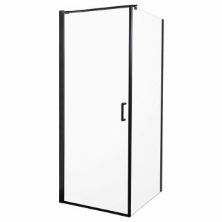 Kabina prysznicowa drzwi z systemem unoszenia 80x80 czarne profile Hera Kerra ✖️AUTORYZOWANY DYSTRYBUTOR✖️
