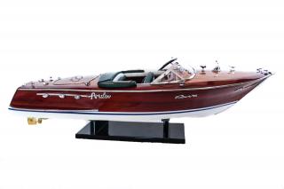 Riva Ariston - drewniany model klasycznej, włoskiej łodzi motorowej 54cm