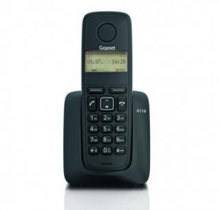 Gigaset A116 kolor czarny Telefon bezprzewodowy DECT