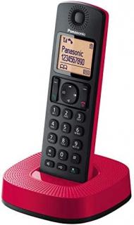 Panasonic KX-TGC310SPR Czarno-Czerwony Telefon bezprzewodowy DECT