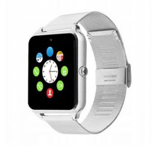 Zegarek sportowy smartwatch Z srebrny