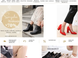 Buty damskie wprost od producenta - sklep internetowy Arturo Vicci