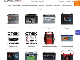 Akumulatory24.pl Akumulatory Prostowniki Boostery Akcesoria