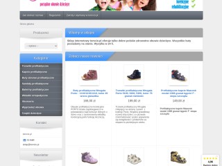Buty profilaktyczne dla dzieci, buty ortopedyczne dla dzieci, buty z obsasem thomasa