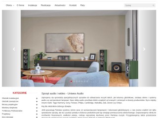Zestawy stereo, systemy audio, sprzęt video - sklep internetowy - Rybnik - Uniwex Audio