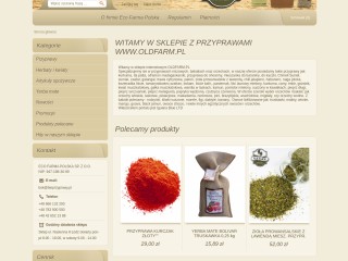 Naturalne produkty zdrowa zywność przyprawy sklep stacjonarny Łódź