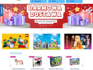 Internetowy sklep z zabawkami online, klocki lego - Nygus