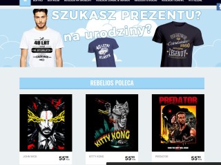 Koszulki z napisami | Śmieszne koszulki | Rebelios.pl