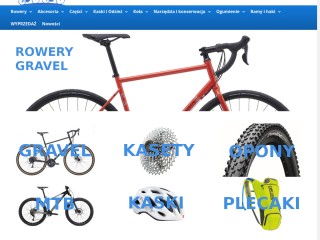 Rowery: akcesoria, części, kaski, odzież | Sklep rowerowy Gdańsk i online Cyklisci.com