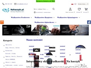 Wędki, echosondy, woblery i sygnalizatory brań - internetowy sklep wędkarski - Na haczyk