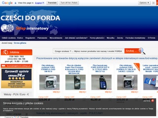 Ford sklep: sklep internetowy części do Forda, części Motorcraft, FoMoCo