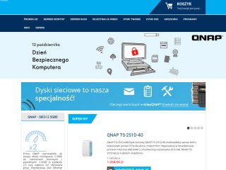 Dyski sieciowe QNAP w najlepszym sklepie z produktami QNAP w Polsce - prowadzonym przez Storage IT.